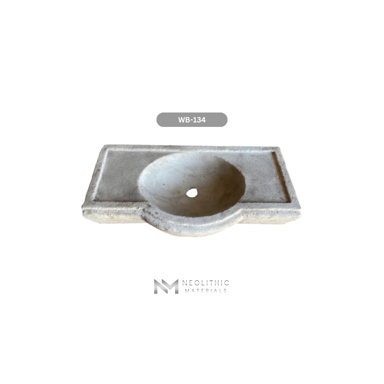 Antique Limestone Sink - Image 6